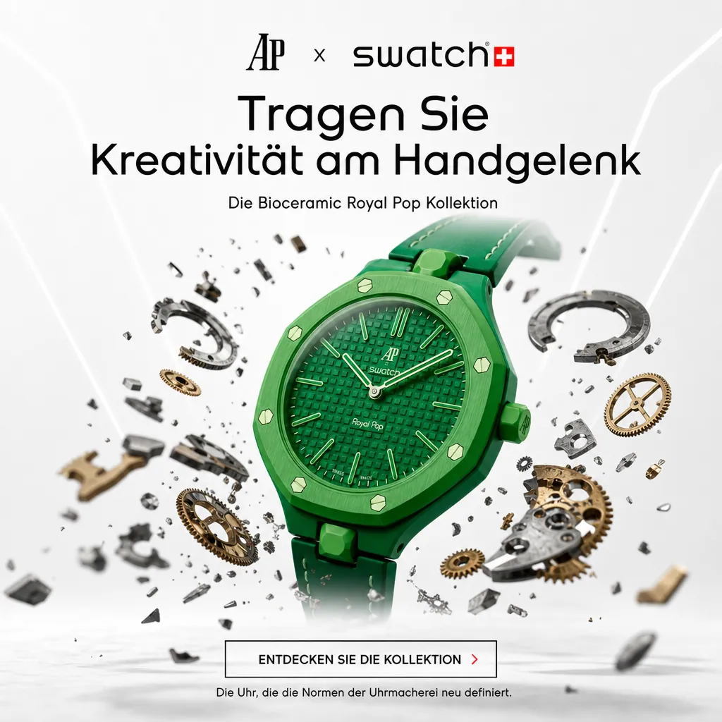 Creative für AP × Swatch: „Tragen Sie Kreativität am Handgelenk“