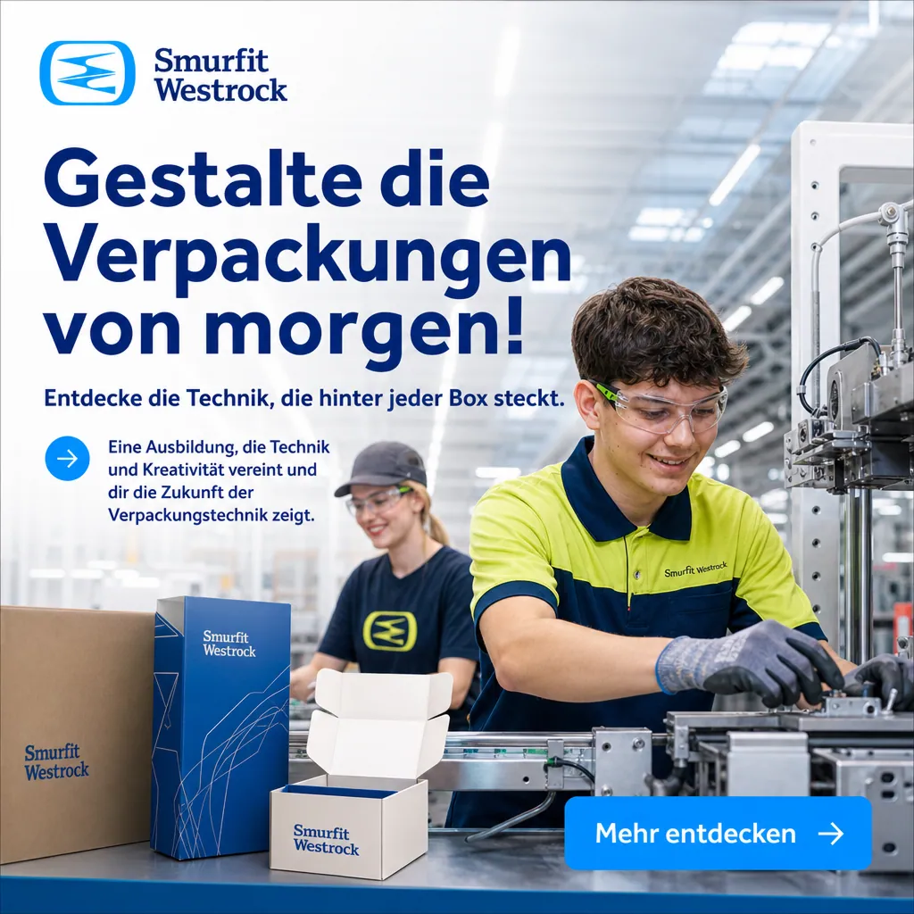 KI-Creative für die Ausbildungskampagne von Smurfit Westrock